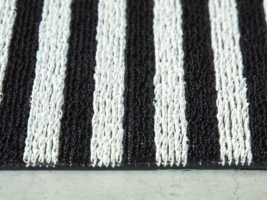 Breton Stripe Shag Mat