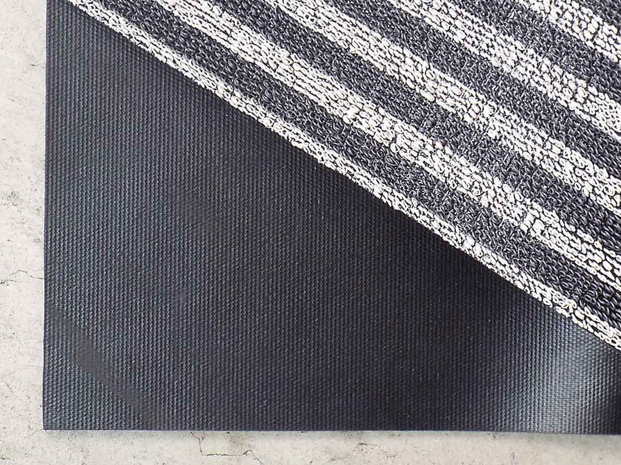 Breton Stripe Shag Mat