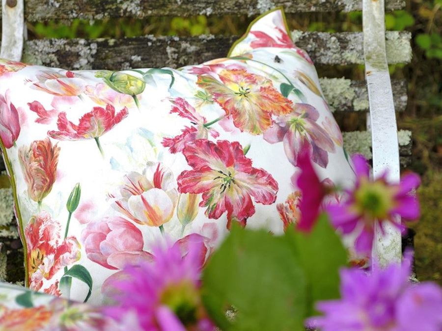 Tulip Garden Outdoor Cushion