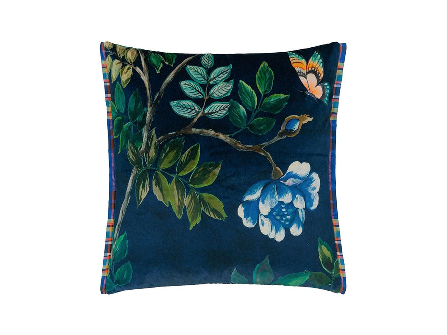 Porcelain de Chine Velours Cushion