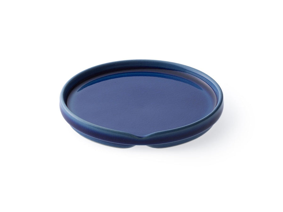 AZURE CRACKLE Stacking bowl M with lid