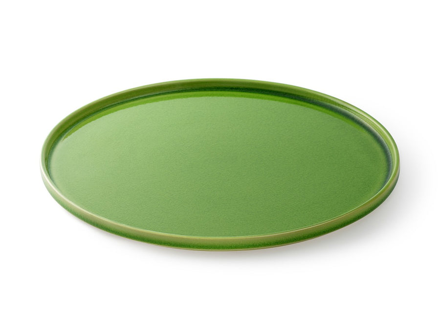 GREEN CRACKLE Plate LL