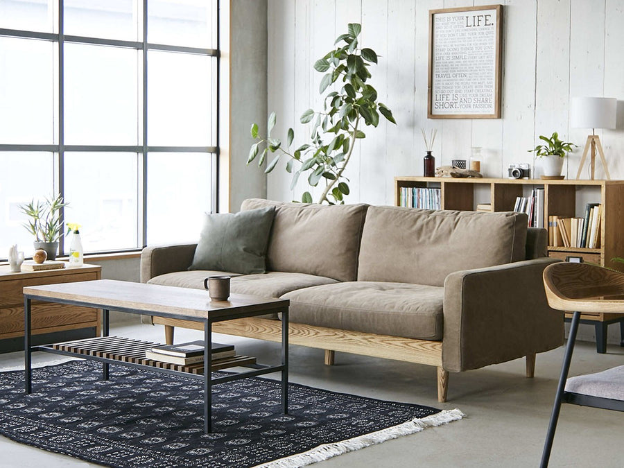 FREDA SOFA 2.5-seater sofa (canvas)