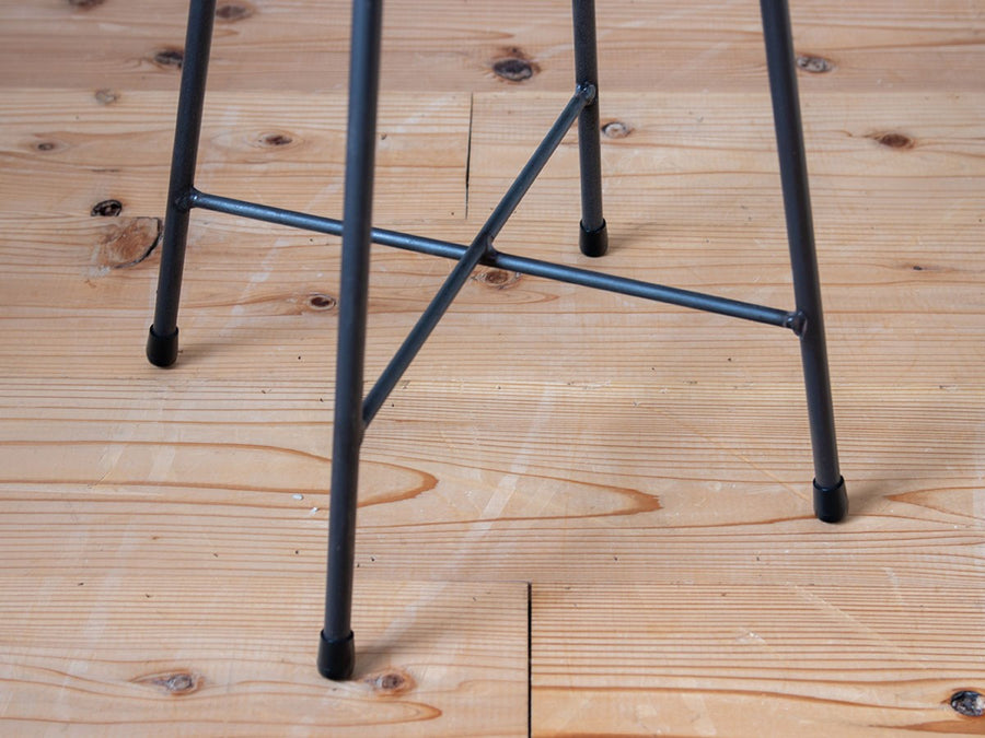 TWO TONE STOOL high