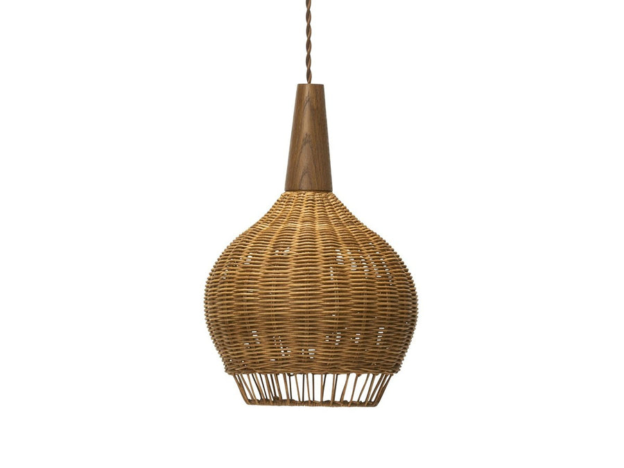 WICKER LAMP