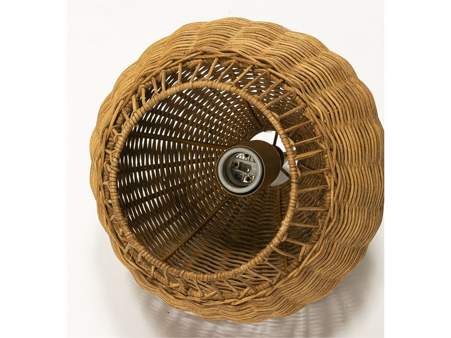 WICKER LAMP