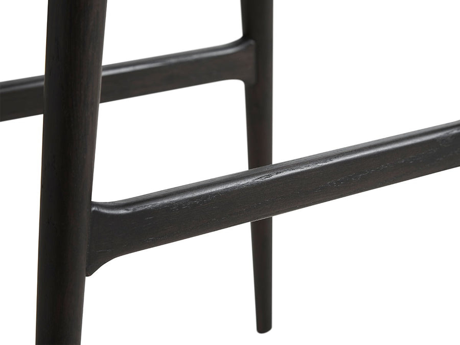 Freja Bar Stool Leather Seat