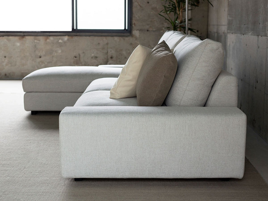 FERNAND ONE-ARM SOFA + STRAIGHT COUCH