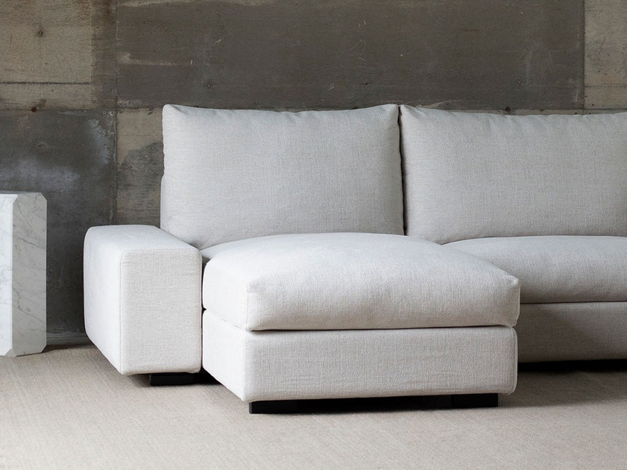 FERNAND ONE-ARM SOFA + STRAIGHT COUCH