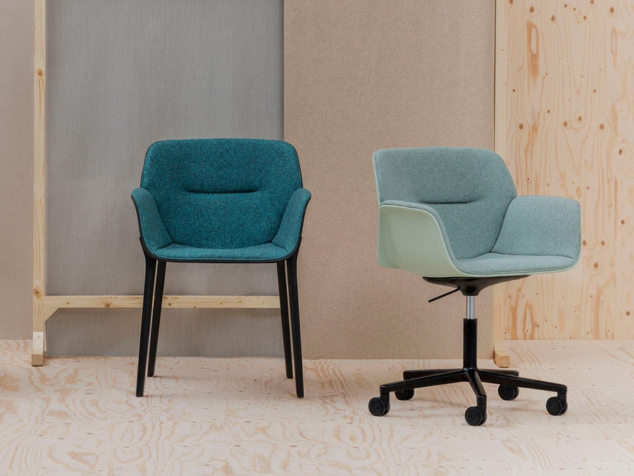 Nuez Armchair Upholstered Shell Pad