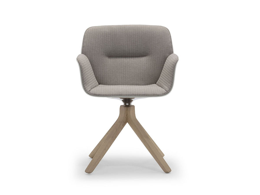 Nuez Armchair Upholstered Shell Pad