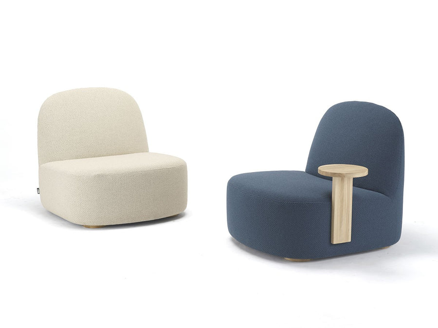 POLAR LOUNGE CHAIR L with SIDE TABLE