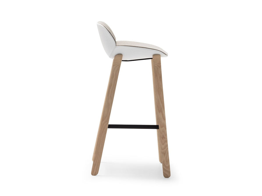 Nuez Counter Stool Upholstered Shell Pad