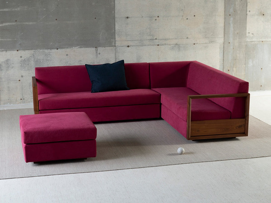 MARUCO ONE-ARM SOFA + ONE-ARM CORNER SOFA