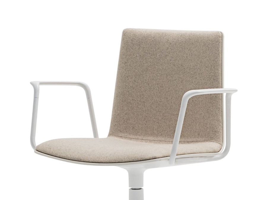 Flex Chair Stackable Armchair Fully Upholstered Shell