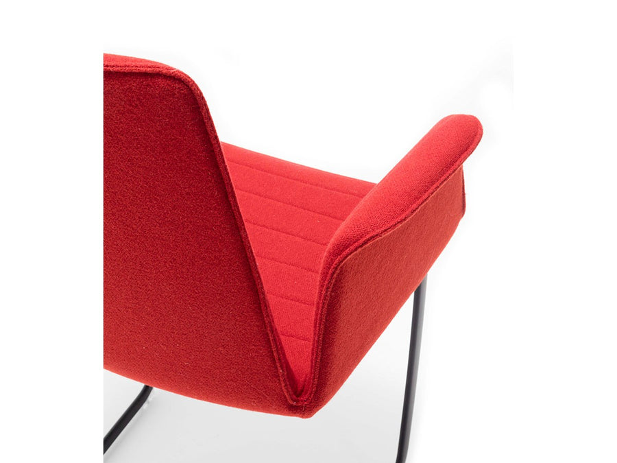 Flex Armchair Fully Upholstered Shell