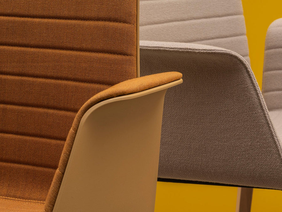 Flex Armchair Upholstered Shell Pad