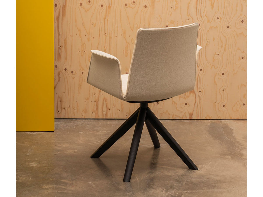 Flex Armchair Fully Upholstered Shell
