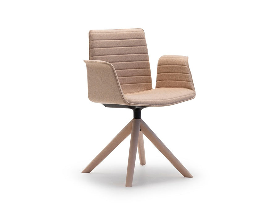 Flex Armchair Fully Upholstered Shell