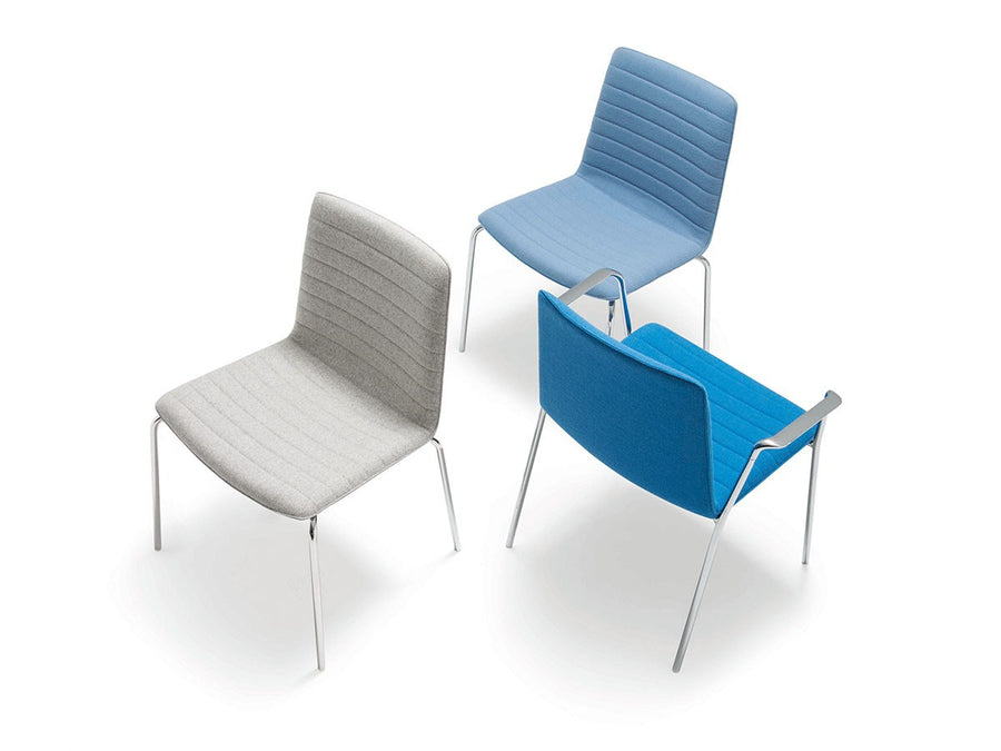 Flex Corporate Stackable Chair Fully Upholstered Shell