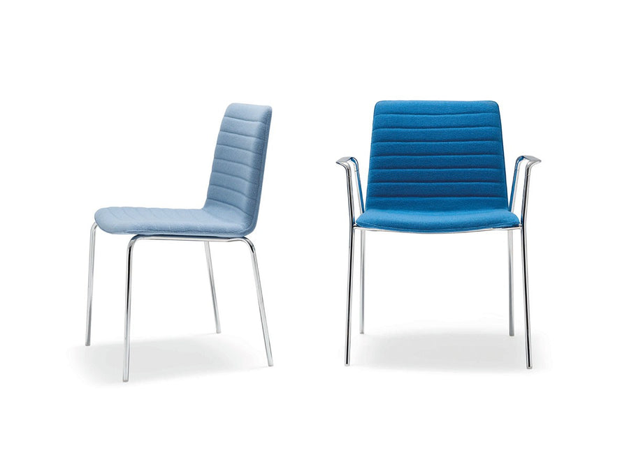 Flex Corporate Stackable Chair Fully Upholstered Shell