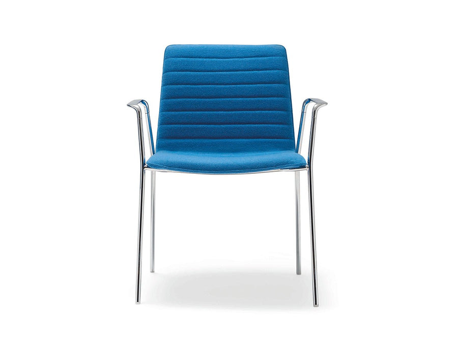 Flex Corporate Stackable Armchair Fully Upholstered Shell