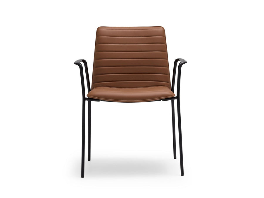 Flex Corporate Stackable Armchair Fully Upholstered Shell