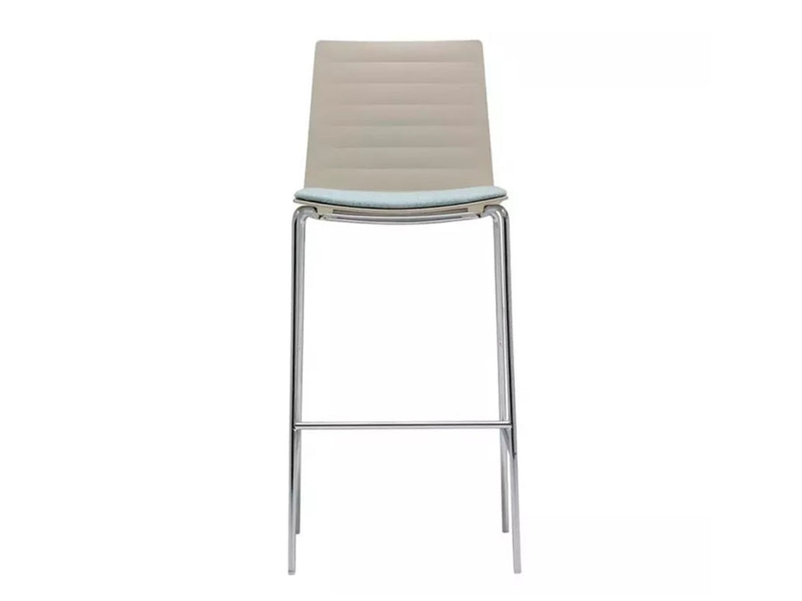 Flex High Back Barstool Upholstered Seat Pad