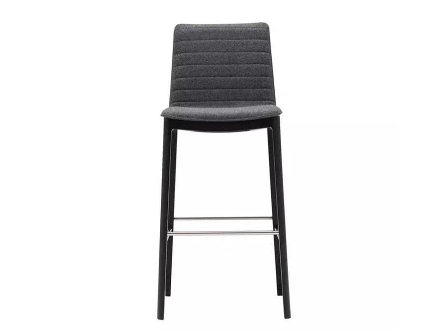 Flex High Back Barstool Fully Upholstered Shell