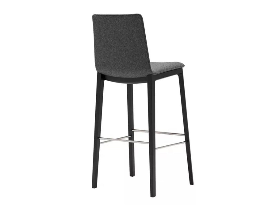 Flex High Back Barstool Fully Upholstered Shell