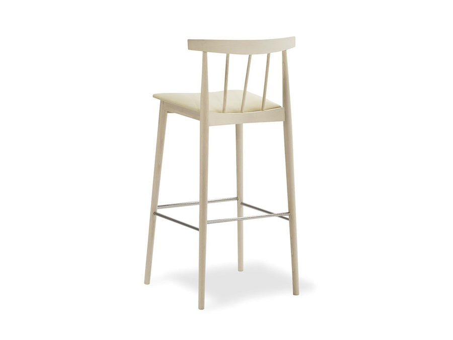 Smile Barstool with Upholstered Seat