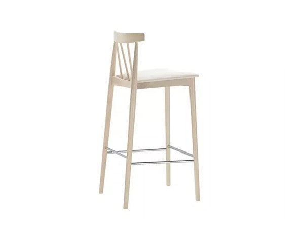 Smile Counter Stool with Upholstered Seat