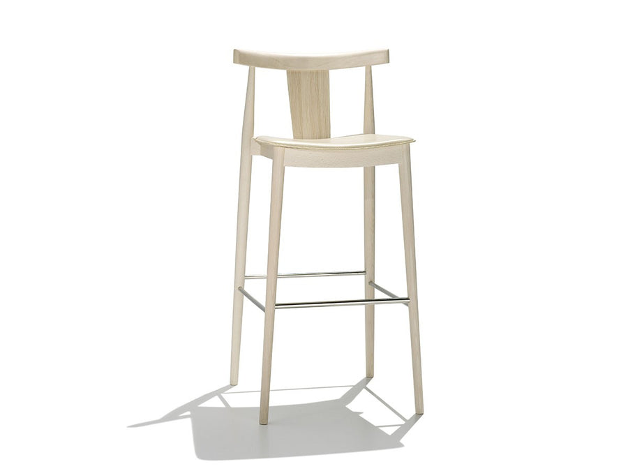 Smile Barstool with Upholstered Seat