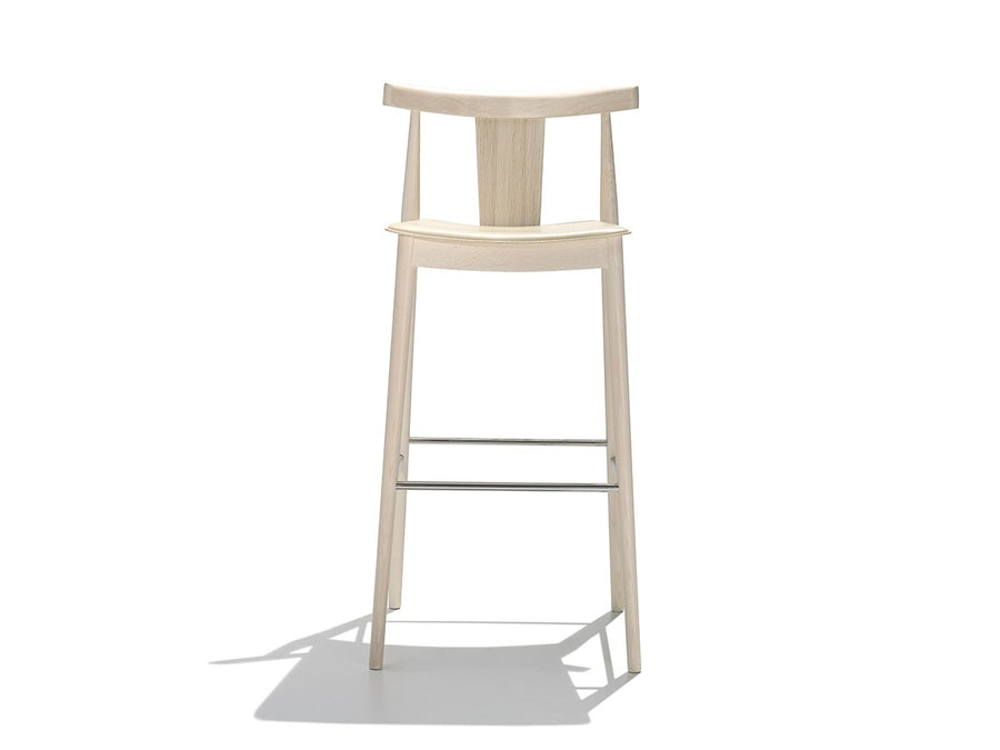 Smile Barstool with Upholstered Seat