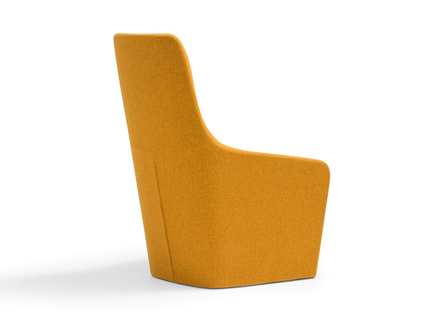 Alya High Back Lounge Chair Fully Upholstered