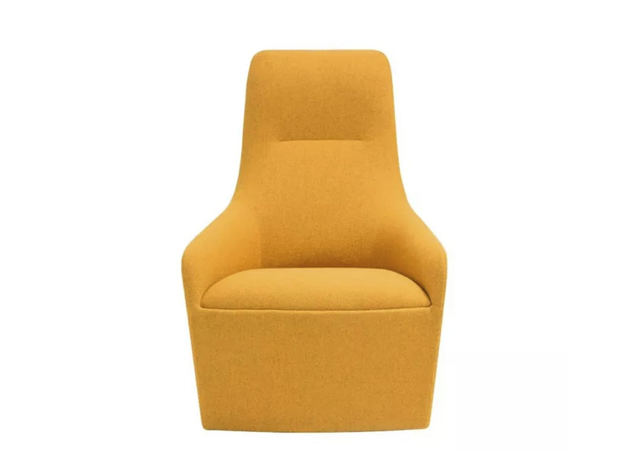 Alya High Back Lounge Chair Fully Upholstered