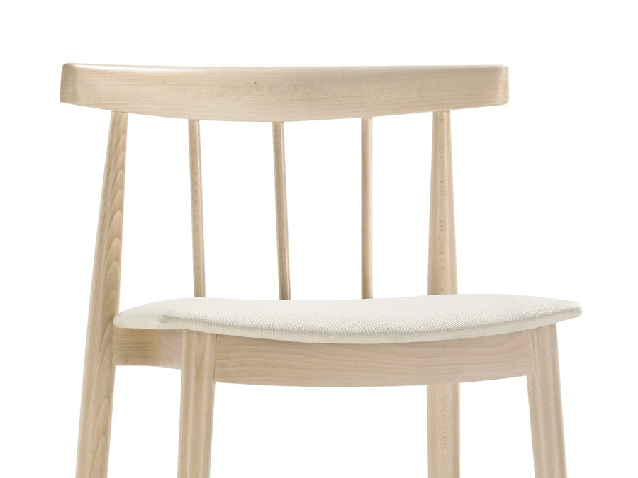 Smile Barstool with Upholstered Seat