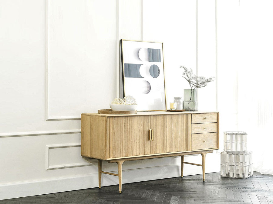 JULIE SIDEBOARD WHITE OAK