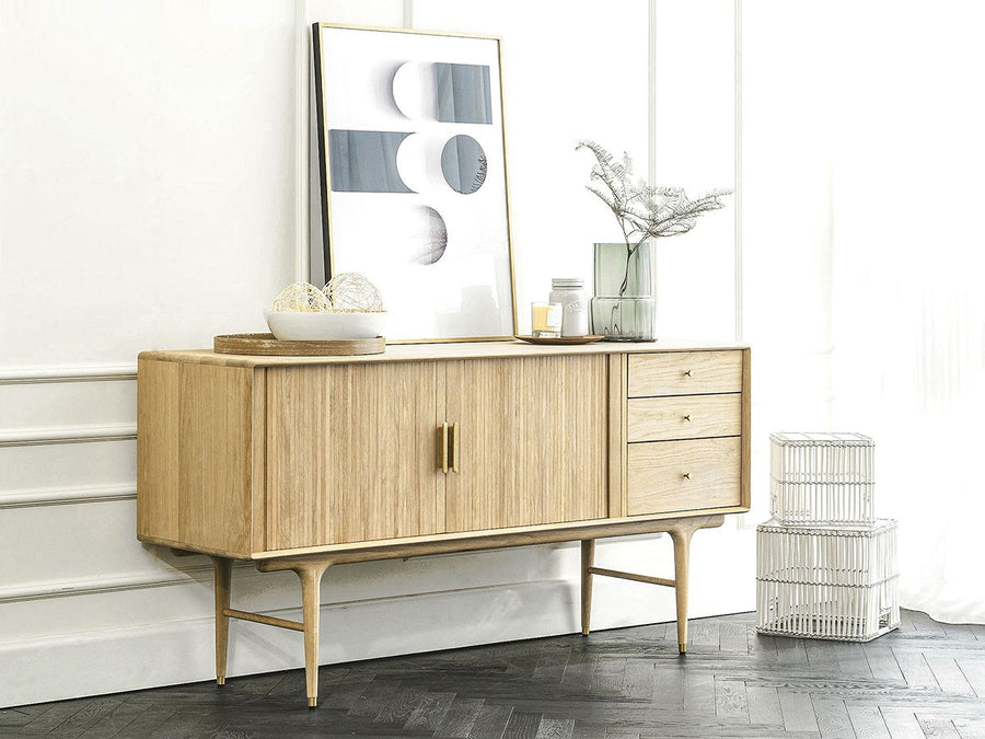 JULIE SIDEBOARD WHITE OAK