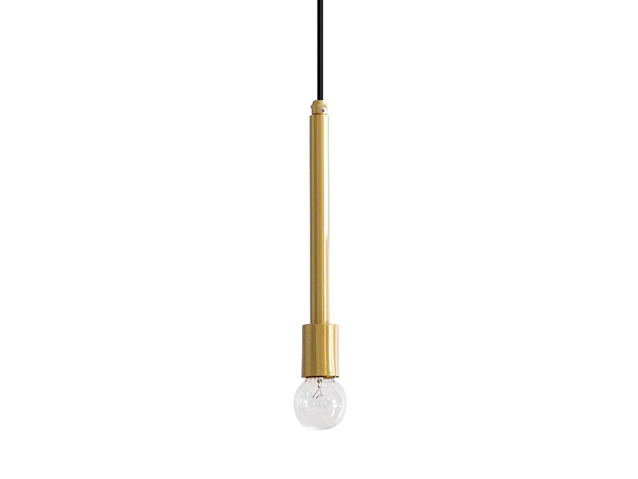 BRASS PILLAR 1 PENDANT LAMP