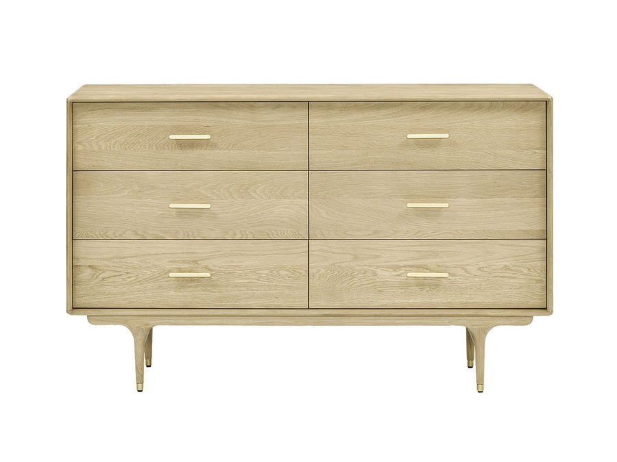 JULIE LOW CHEST WHITE OAK