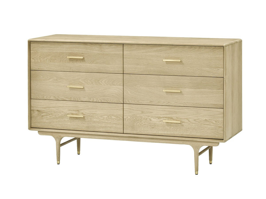 JULIE LOW CHEST WHITE OAK