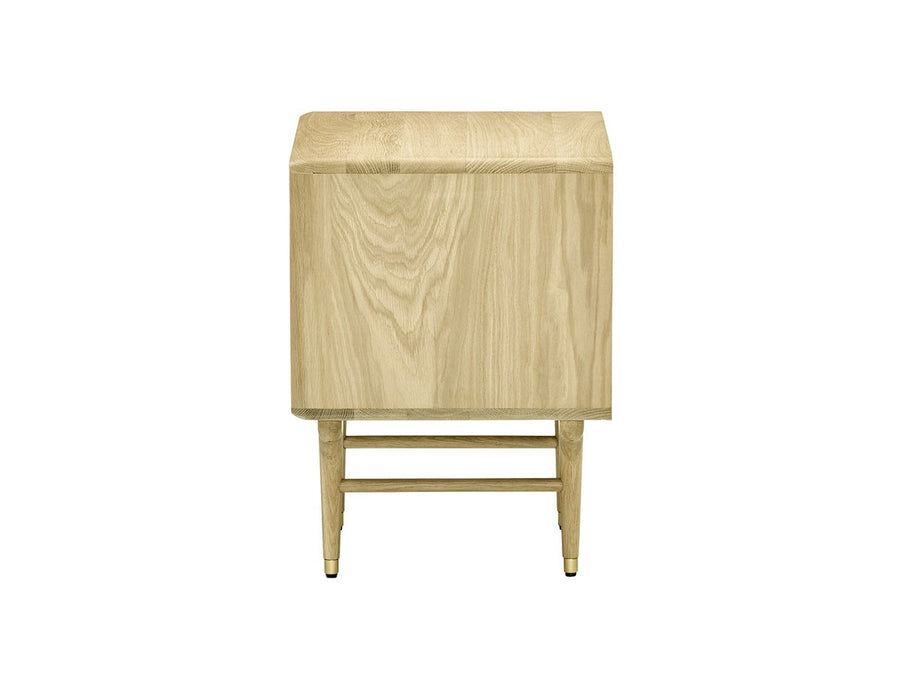 JULIE BED SIDE TABLE WHITE OAK