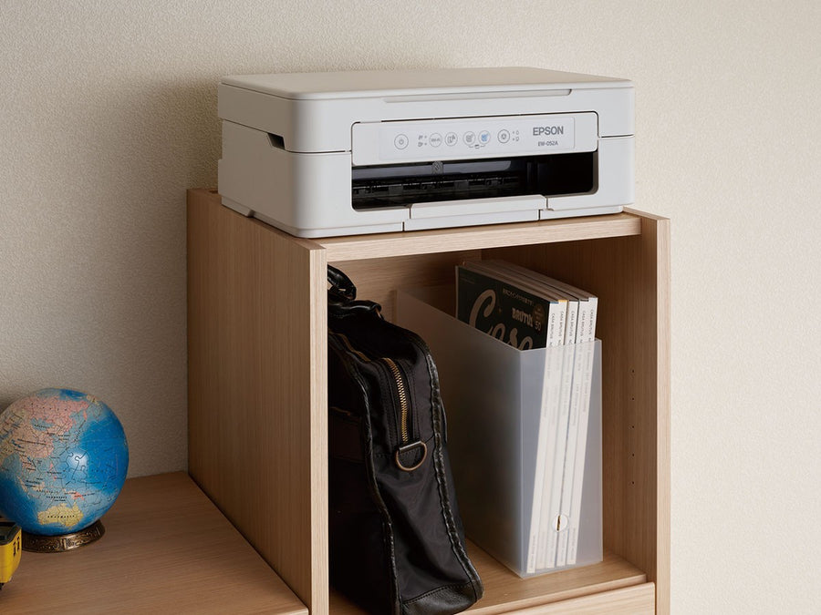 DESK + SIDE RACK