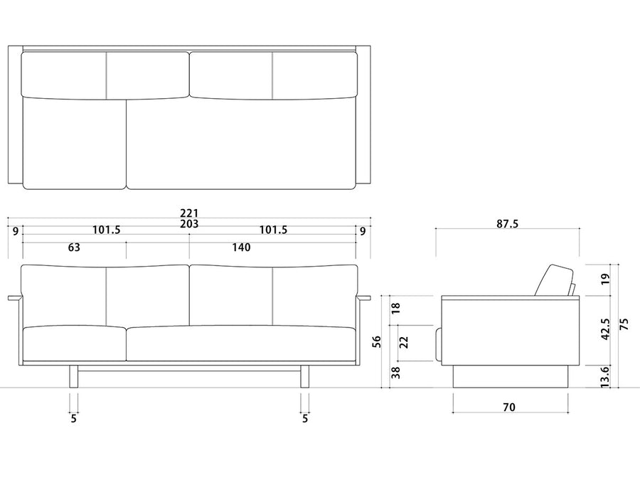 CARAMELLA C Sofa