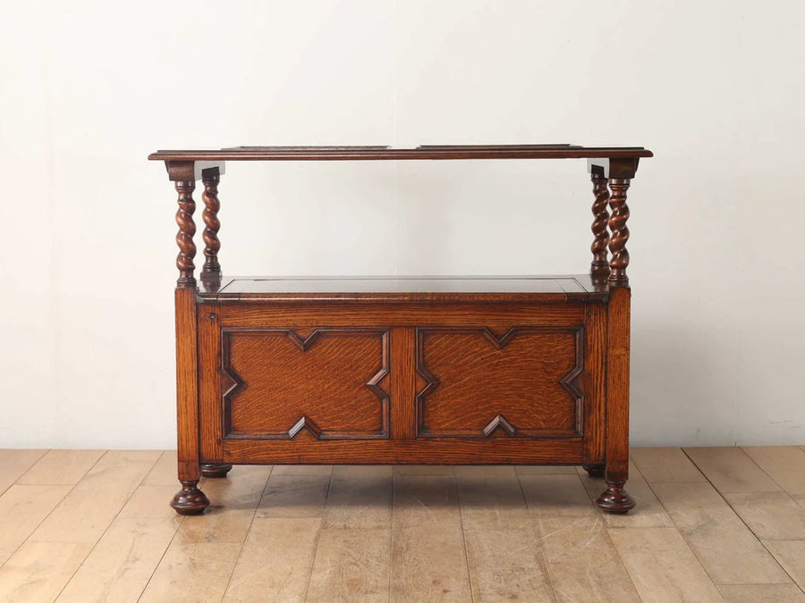 Real Antique Monks Bench