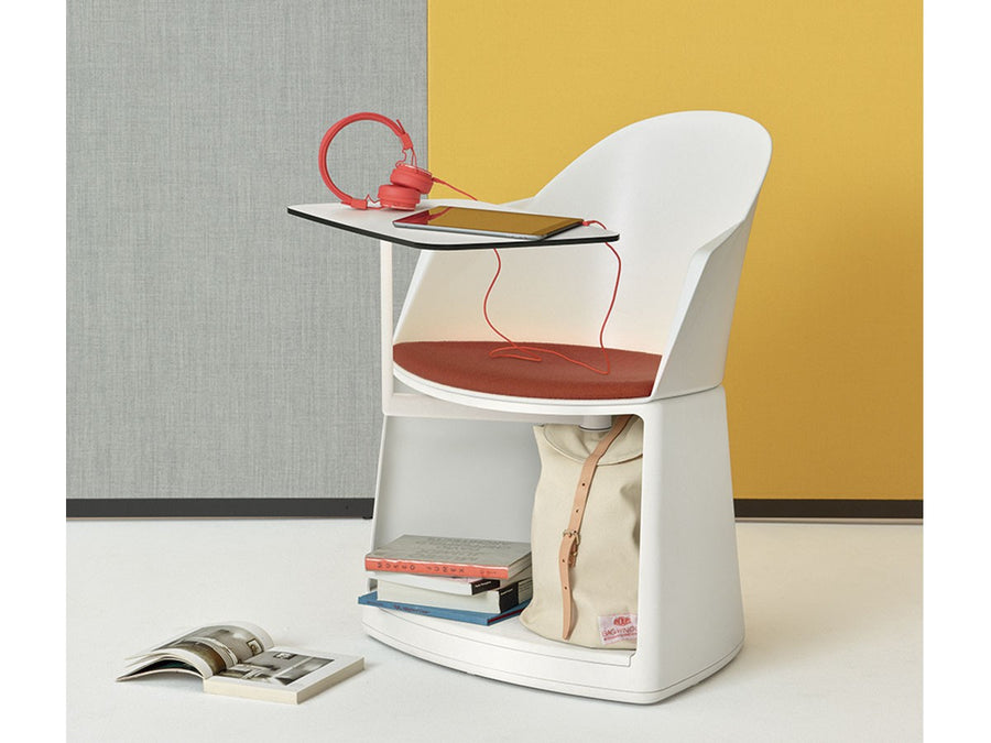 Cila Go Arm Chair With Storage Base