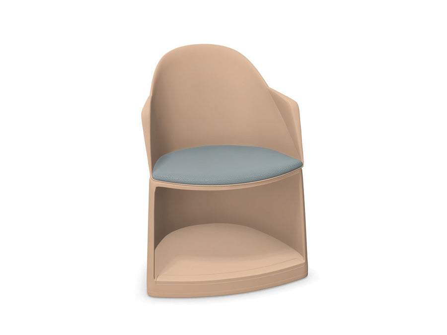 Cila Go Arm Chair With Storage Base