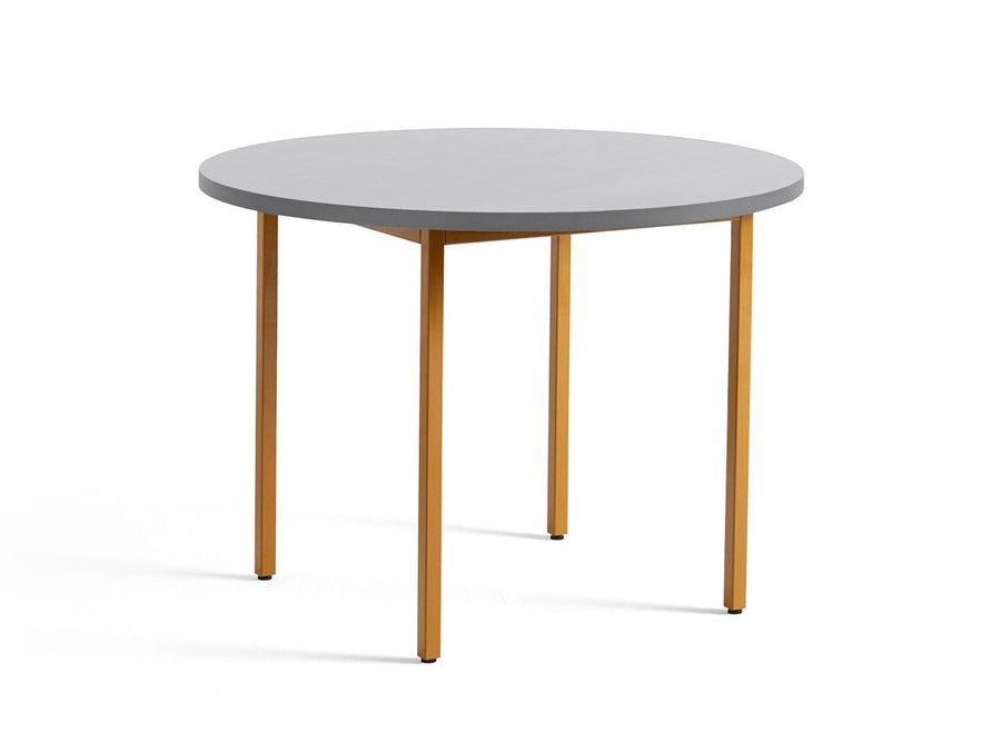 TWO-COLOUR TABLE 105cm