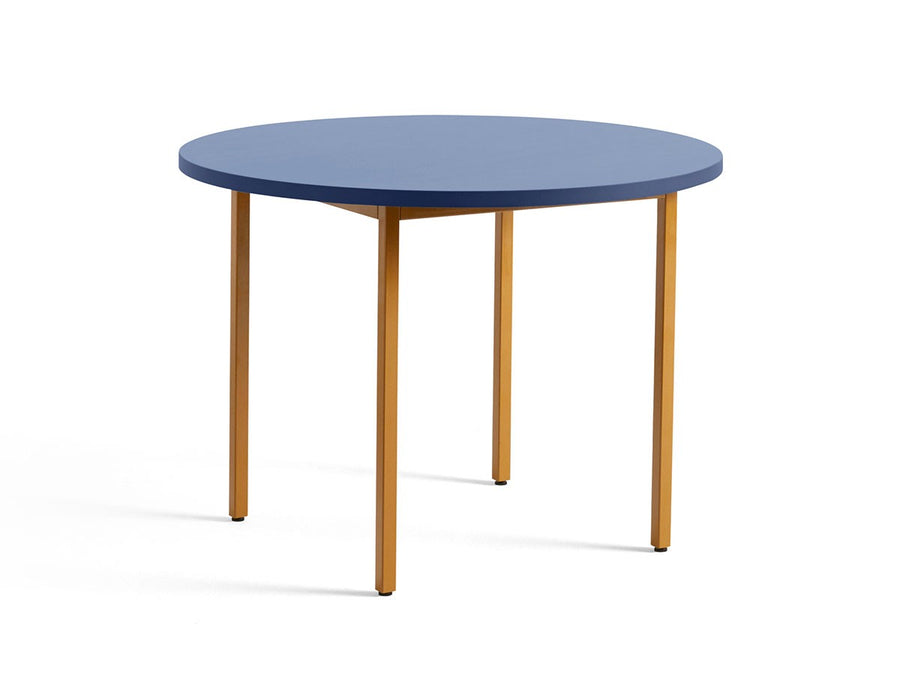 TWO-COLOUR TABLE 105cm